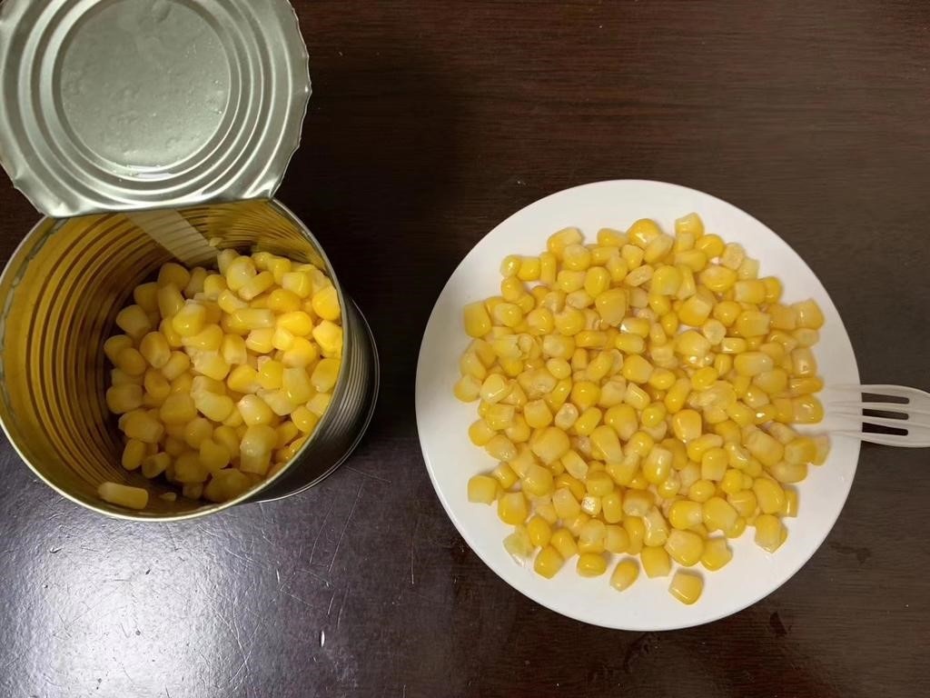 canned sweet corn